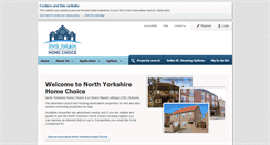 Desktop Screenshot of northyorkshirehomechoice.org.uk